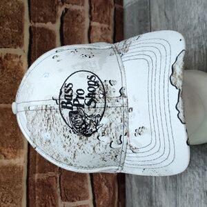 Bass Pro Shops Hat Cap Dad Truetimber Tundra Camo Tan Brown Snapback Adjustable